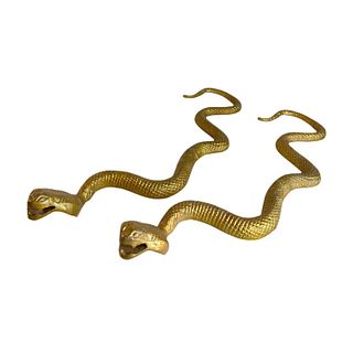 Cobra Snake Bronze Sculptures