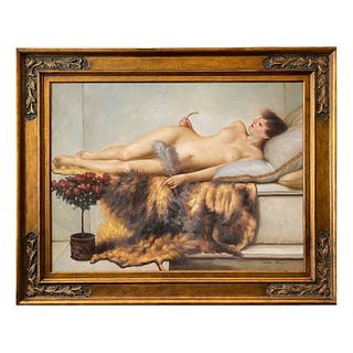 Vintage Female Nude Artwork