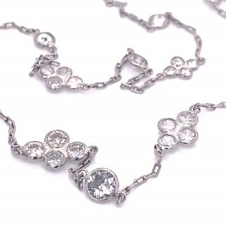 7.90 Ct. Diamond-By-The-Yard Necklace