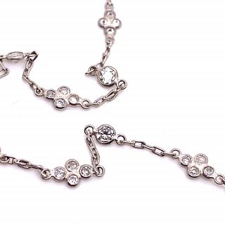 4.50 Ct. Diamond-By-The-Yard Necklace