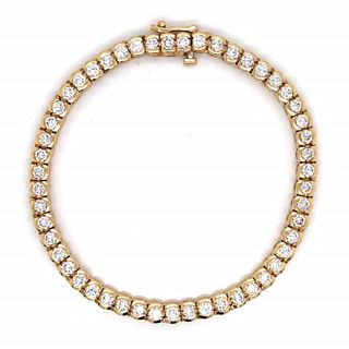5.50 Ct Diamond Tennis Bracelet