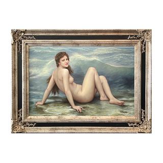 J. Preston's Female Nude Portrait