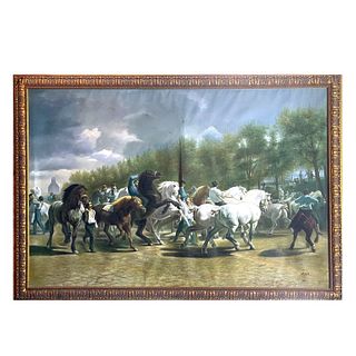 "The Horse Fair" After Rosa Bonheur