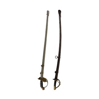 Antique European Brass Swords
