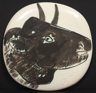 Picasso Madoura Ceramic 'Profile de Taureau'