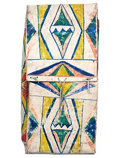 Native American Painted Parfleche Envelope