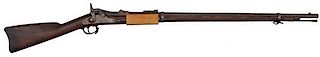 Model 1873 Springfield Trapdoor Rifle W/Metcalfe Experimental Cartridge Block 