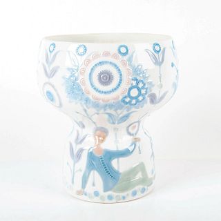 Pastoral Vase 1001122 - Lladro Porcelain Figurine