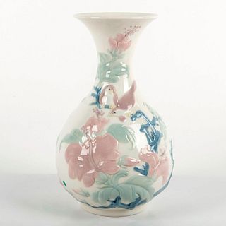 Sparrow Vase 1005564 - Lladro Porcelain Figurine