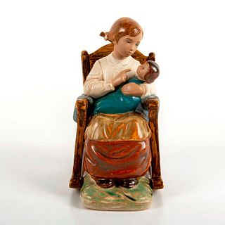 Girl in Rocking Chair 1012089 - Lladro Porcelain Figurine