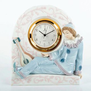 Pierrot Clock 1005778 - Lladro Porcelain Clock