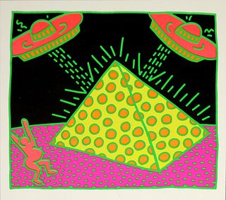 Keith Haring - Untitled from "Fertility"