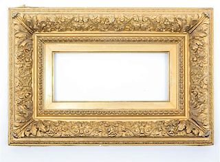 A Giltwood Frame Height 14 x width 21 inches.