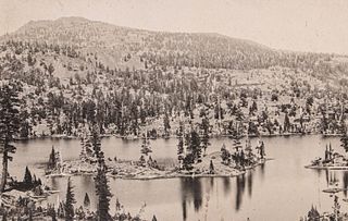 Old Lake Tahoe Framed Photo c1910s