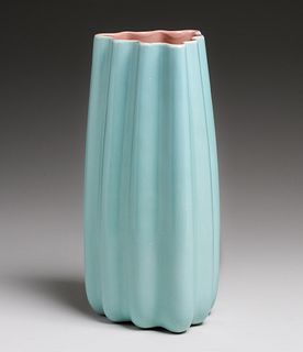 Catalina Island Fluted Vase c1930s