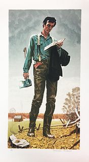 Norman Rockwell - Young Lincoln