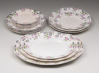 Johnson Brothers English Porcelain Set c1910s