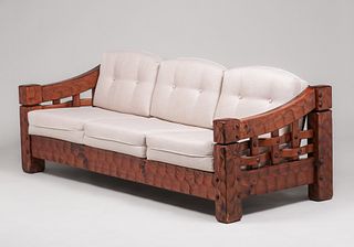 Adirondack Pine Sofa c1940s