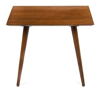 A Paul McCobb Planner Group Side Table Height 19 3/4 x width 24 x depth 18 1/4 inches.