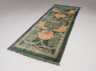 Contemporary Guildcraft Arts & Crafts Persian Carpet Runner c2010