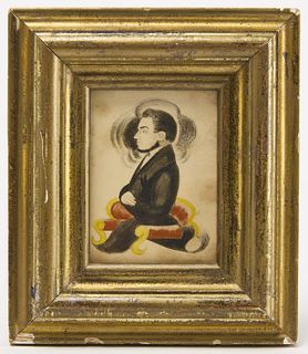 James Ellsworth Miniature Portrait