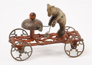 Iron Teddy Bear Bell Toy