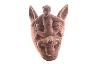 Ethnographic Masquerade Devil Fertility Mask