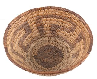 Tohono O'odham Indian Hand Woven Basket