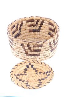 Tohono O'odham Indian Hand Woven Basket Collection