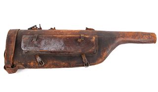1920's Breakdown Rifle Lidded Saddle Scabbard