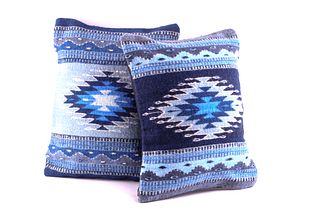 Sol de la Zapoteca Wool Pillow Set by A. Gutierrez