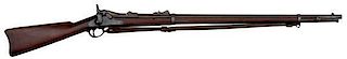 U.S Model 1880 Trapdoor Springfield Rifle W/Angular Sliding Bayonet 