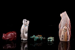 Zuni & Navajo Hand Carved Animal Fetish Collection
