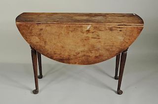 Queen Anne Straight Leg Mahogany Dining Table