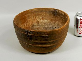 Early Turned Wood Bowl