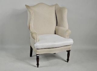 Portsmouth Sheraton Wing Chair