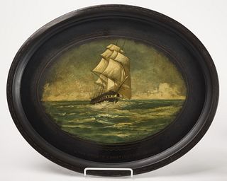 The Frigate Constitution 1812 Tray