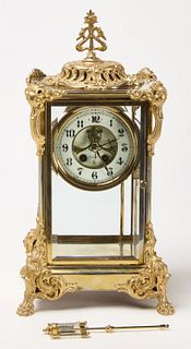 Gilbert Brass Mounted Clock