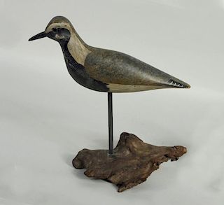 Harry V. Shourds Curlew Decoy, Signed
