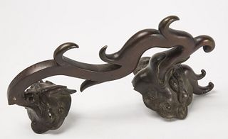 Early bronze Chinese Handle