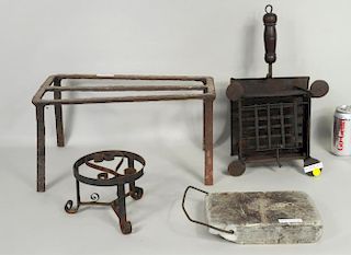 Four Fireplace Items