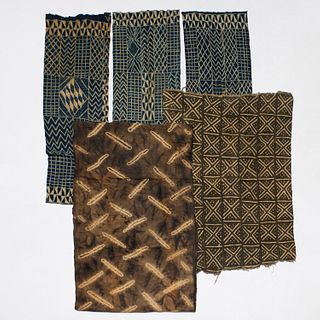 Kuba Peoples, (5) vintage textiles