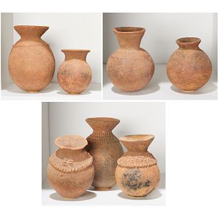 Bura-Asinda Culture, (7) small terracotta pots
