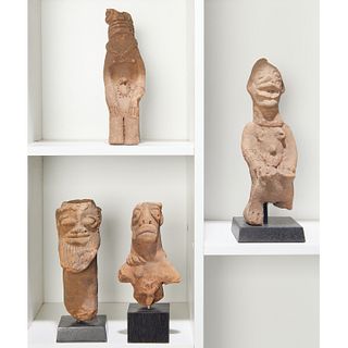 Koma-Bulsa Culture, (4) clay figures