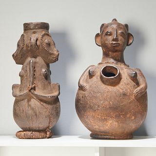 African Peoples, (2) ritual vessels