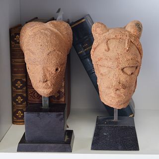 Nok Culture, (2) terracotta heads