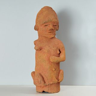 Katsina Culture, large terracotta Janus figure