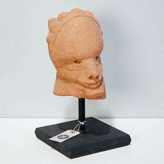 Katsina Culture, large terracotta head