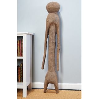 Moba Peoples, large wooden Tchitchiri figure