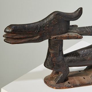 Mali Region, (5) antelope carvings